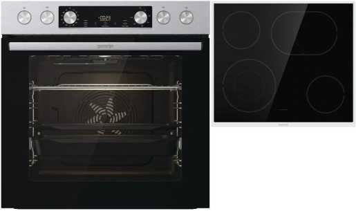 Einbauherd-Set BCS6737E06X und HiLight-Kochfeld ECD634X 