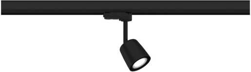 ProRail3 3-Phasen Strahler Cover max10W GU10 Schwarz/Chrom 230V 