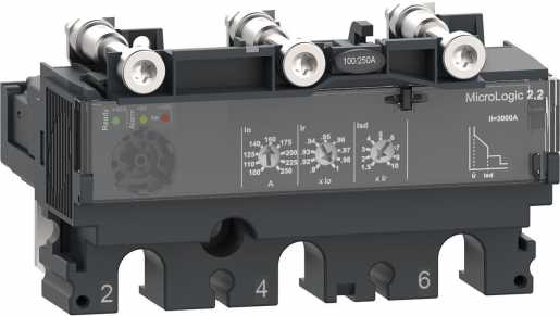 Elektronisches Auslösegerät MicroLogic 2.2 250A 3P3D für ComPacT NSX250 