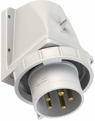CEE-Wandgerätestecker 32A 5p 1h IP67 