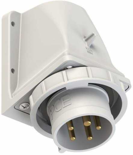 CEE-Wandgerätestecker 16A 5p 1h IP67 