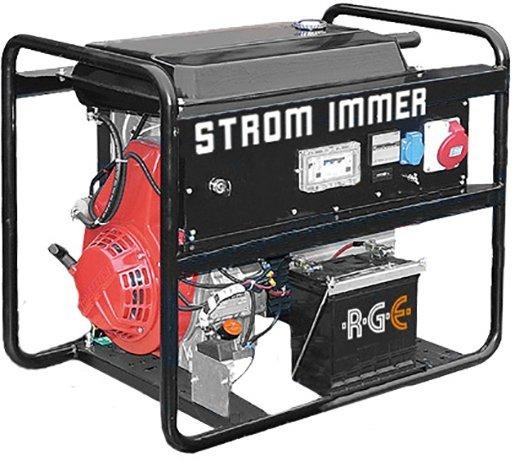 Notstrom Aggregat Dieselmotor 6,3kVA offen 3phasig inkl. Spannungsregler 