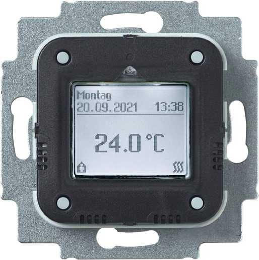 El. Raumtemperaturregler UP Sollwert-Anzeige, Timer 