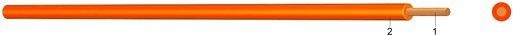 PVC Aderleitung Yf 1,5 orange 100m Bund 
