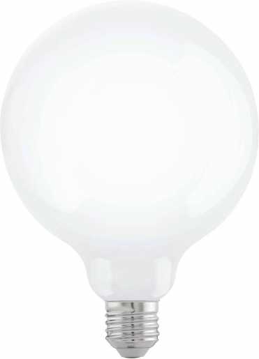 LED Globelampe E27 Filament opal G125 7,5W 2700K 806lm dimmbar 