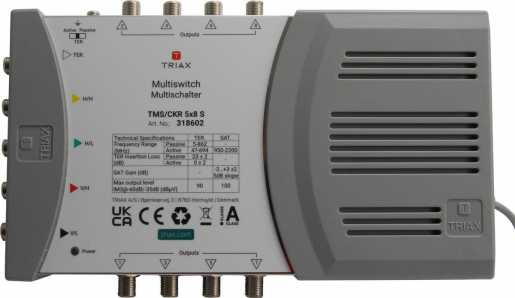 Einzel-Multischalter 5in/6out TMS/CKR 5x6 S 