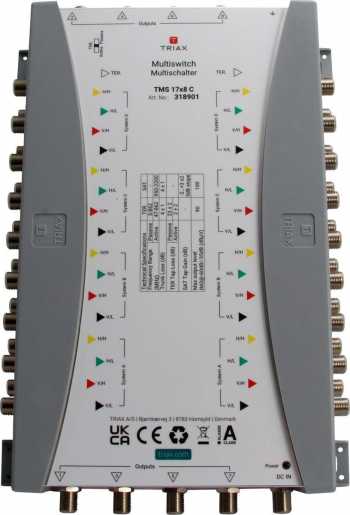 Kaskaden-Multischalter 17in/8out TMS 17x8 C 
