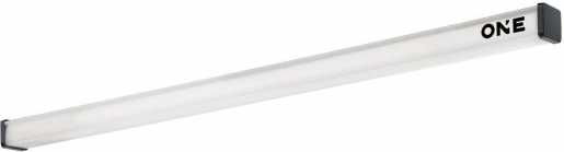 FR-Wannenleuchte KATLA ONE 1000mm PCO 1x17/23/32W 120° 2400/3500/4700lm 