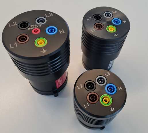 Drehstromadapter CEE 16A auf 4mm Sicherheitsbuchse 