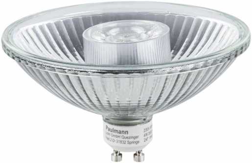 LED Reflektorlampe QPAR111 GU10 425lm 2700K 24° dim 230V 