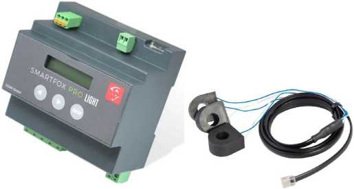 SMARTFOX PRO Light 2 inkl. Stromwandler 80A geschlossen 