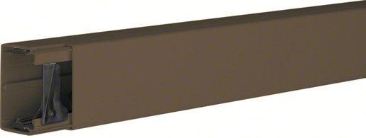Leitungsführungskanal aus PVC LF 40 x 60 mm sepiabraun 