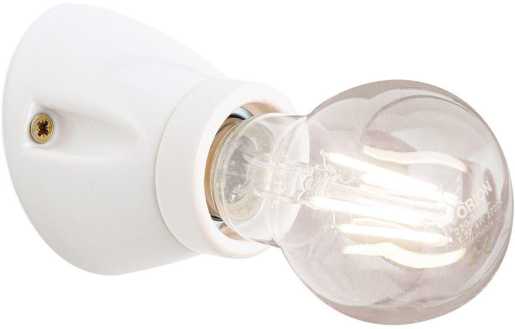 Frost Wandleuchte 2-1367 weiß Keramik 1xE27 max.60W Ø7cm H6cm 
