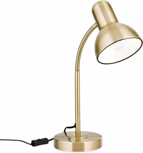Nemo Tischlampe 4-1206 Patina 1xE27 max. 40W H44cm mit Schalter Kabel 1,5m 