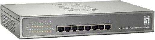 8 Port 10/100/1000Mbit/s PoE-Plus (240W) 