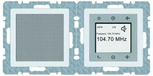 Radio Touch DAB+ Set mit LS polarweiß samt Q.x 