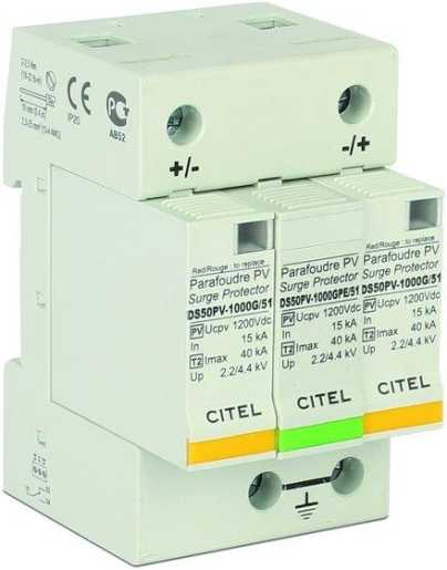 Überspannungsschutz DC SPD 10-20 TYP1+2M 