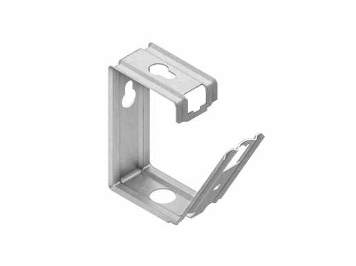 Sammelhalter H= 81 mm B= 50 mm Stahl bandverzinkt DIN EN 10346 