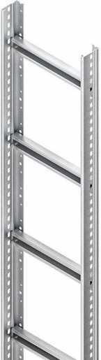 Steigetrasse 60x200x3000mm Sprossenabstand 300mm 1,75kN t=2mm Stahl bandverzinkt 