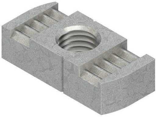 Gleitmutter Gewinde M10 für Schlitzweiten 18mm, 22mm, 26mm Stahl feuerverzinkt 