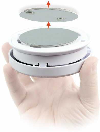 Detektor Halterung DTCTBR10 Klebeband Magnetisch silber 