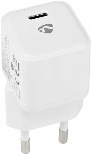 USB-Netzladegerät USB-C 3A 30W automatische Spannungswahl weiß 