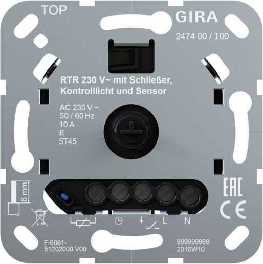 RTR 230 V Schließer Kontroll FBH Einsatz 