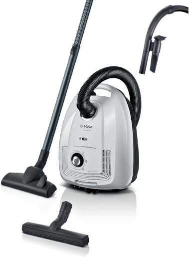Bodenstaubsauger Serie 4 mit Beutel weiß 