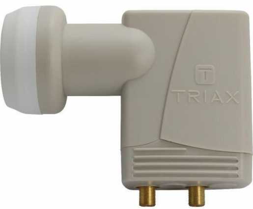 TTW 200 Gold Twin LNB F-Buchse grau 