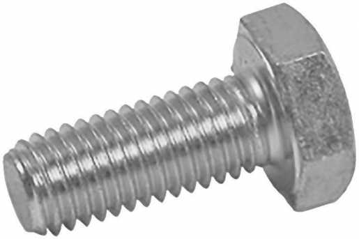 Sechskantschraube M10 x 25 mm 
