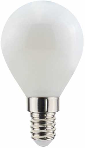 DP45F LED Tropfenlampe P45 Filament E14 4,5W 230VAC 470lm 927 320° DIM opal 