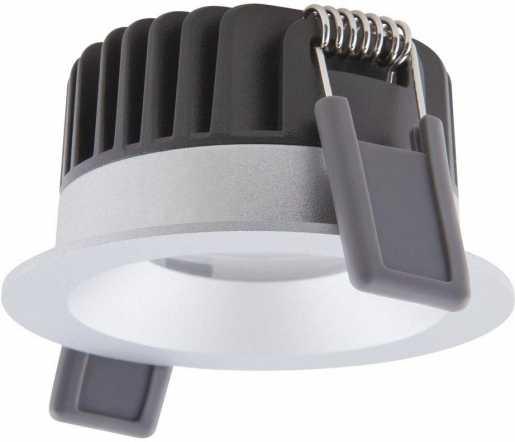 Einbaustrahler SPOT FIX 36° P 8W 930 PS DIM IP44 silber 