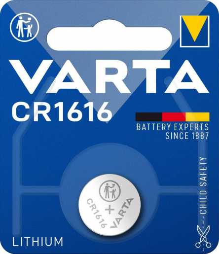 Knopfzelle CR 1616 Elektronikbatterie Professional Electronics 1 Stk 