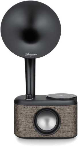 Radio CP-100D Gramophone Design Bluetooth DAB+ schwarz / grau 