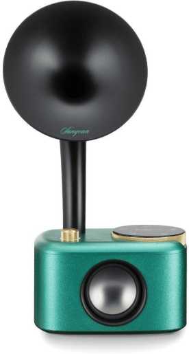 Radio CP-100D Gramophone Design Bluetooth DAB+ schwarz / grün 