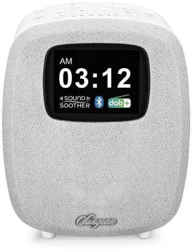 Radio DCR-83 Wecker Bluetooth Nickerchen-Timer weiß 