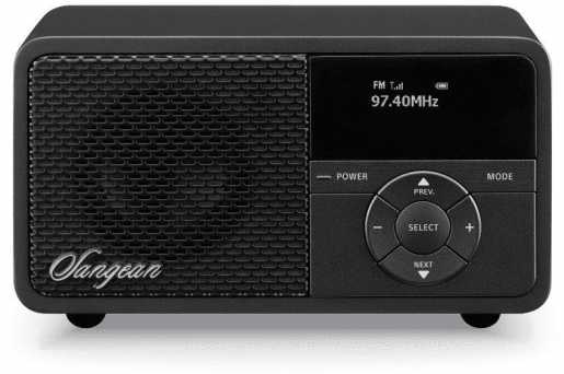 Radio DDR-7X DAB+ Bluetooth OLED schwarz 
