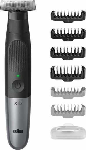 Bodygroom Series X XT5200 Hybridtrimmer für Gesicht und Körper 4D-Flex-Klinge 