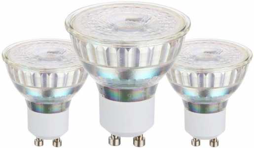 LED Reflektorlampe GU10 38° COB 4,5W 345lm 4000K 3er PACK 