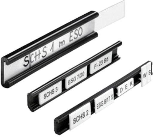 Klemmenmarkierer / Verbindermarkierer 40 x 16,5 mm Polyester A4 trans. 