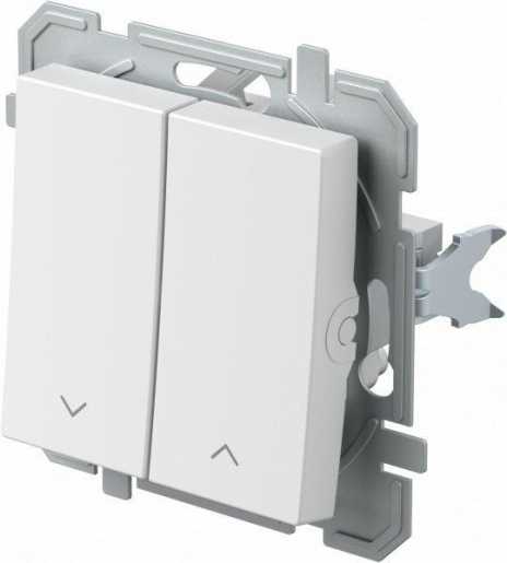 Schalter Jalousie 10 AX 250 V weiß NT 09 10 Stk. 