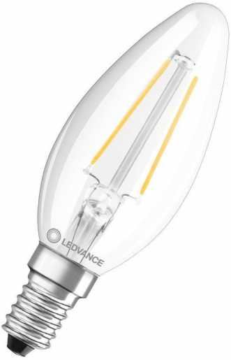 LED Kerzenlampe LED CLASSIC B Performance 2,5W 827 FIL CL E14 