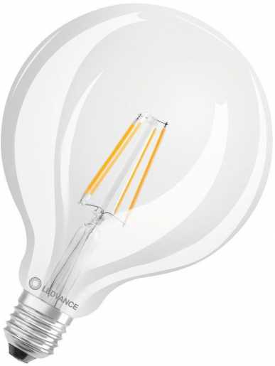 LED Globelampe LED CLASSIC GLOBE Performance 7W 827 FIL CL E27 