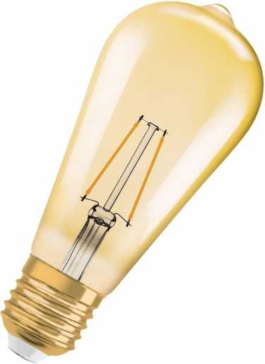 LED Lampe Vintage 1906 LED 22 2,5W 2400 K E27 