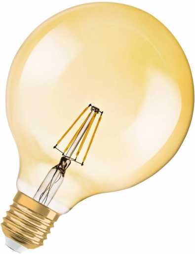 LED Globelampe Vintage 1906 LED 35 4W 2400 K E27 