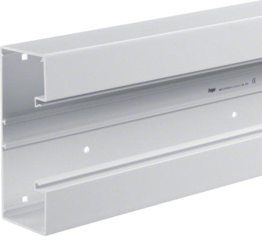 Brüstungskanalunterteil tehalit. BRP 65x170 mm PVC verkehrsweiß 