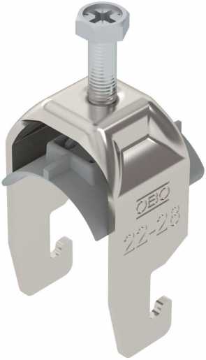 Bügelschelle 2056 22-28 mm A2 1.4301 2B 