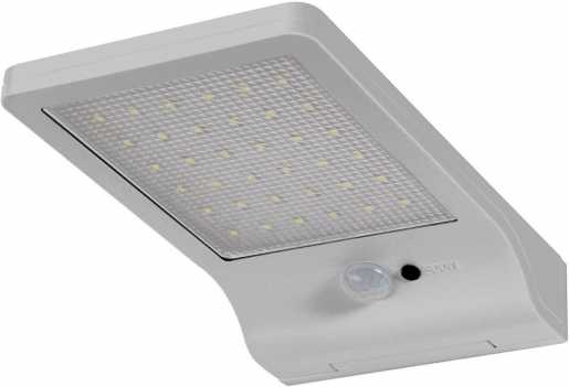 DoorLED SOLAR Wandleuchte LED 3W 4000K mit Bewegungsmelder 