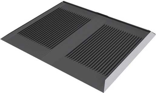 Beta-Platte Farbe Anthrazit RAL 7016 Dachersatzziegel 