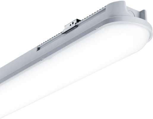JULIE FLEX IP65 Feuchtraumwannenleuchte 1535mm max. 51W 6300lm 4000K grau 